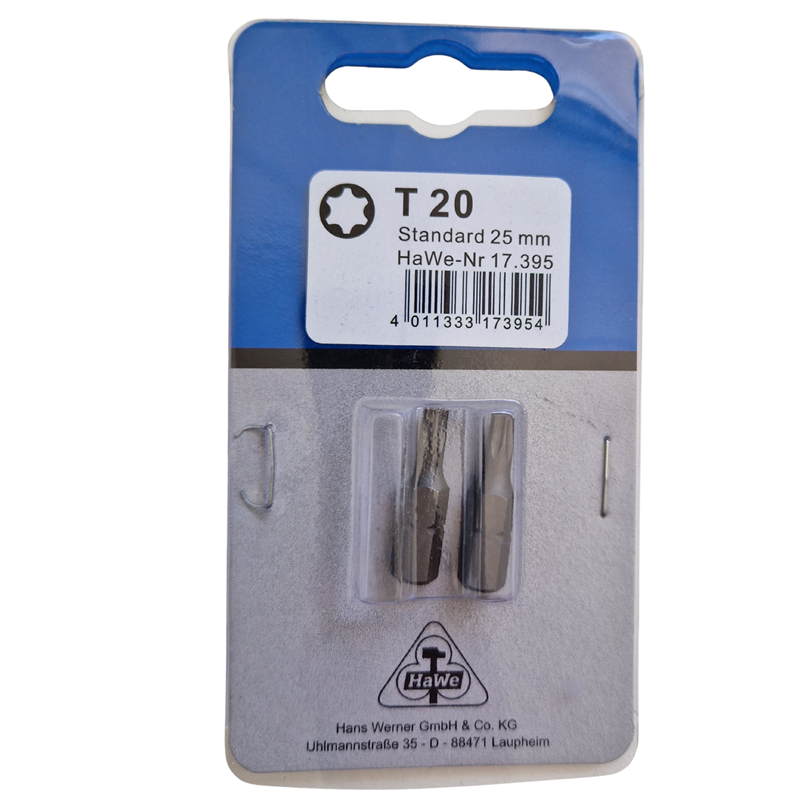 BIT  25 MM  T 20  2-ST  SB