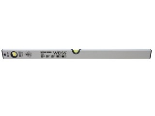 ALU-WASSERWAAGE WEISS NIVEAU NORM 80 CM