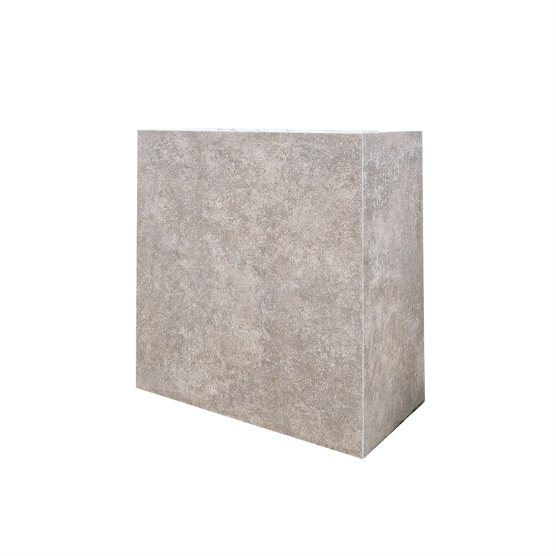 Blumenkästen aus Keramik PREMIUM - Farbe Nocciola - 90x45x90 cm