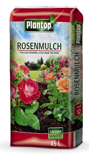 PLANTOP Rosenmulch 45l Körnung 10-30 mm