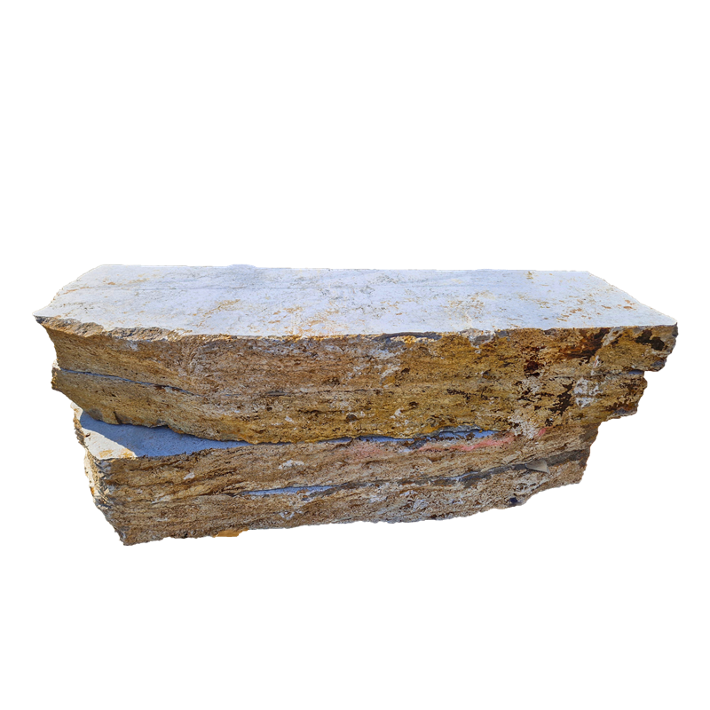 Muschelkalk GALABAU-Blockstufe - "Günzinger Trieb", 100 x 30-45 x 14-16cm