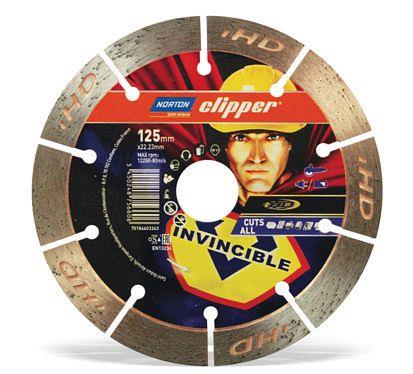 Norton Clipper Diamant-Trennscheibe ALL CUTS 125 mm