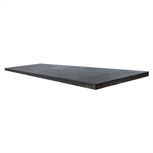 Basalt Mauerabdeckung anthrazit QN – geflammt – 100×25×3 cm 
