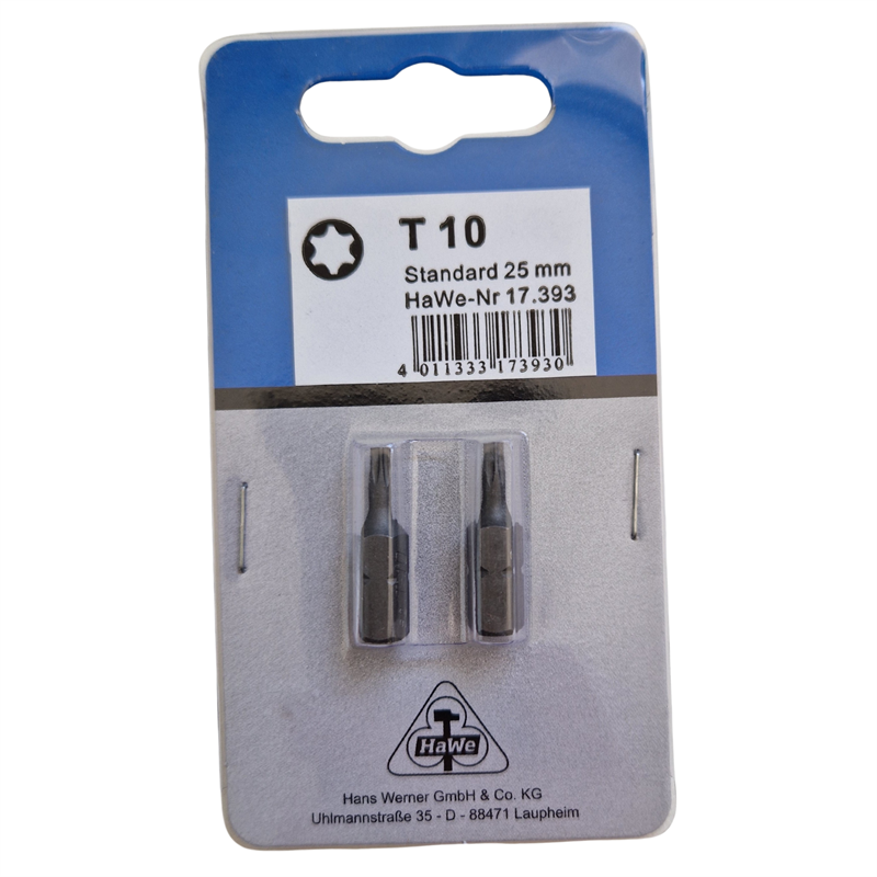 BIT  25 MM  T 10  2-ST  SB