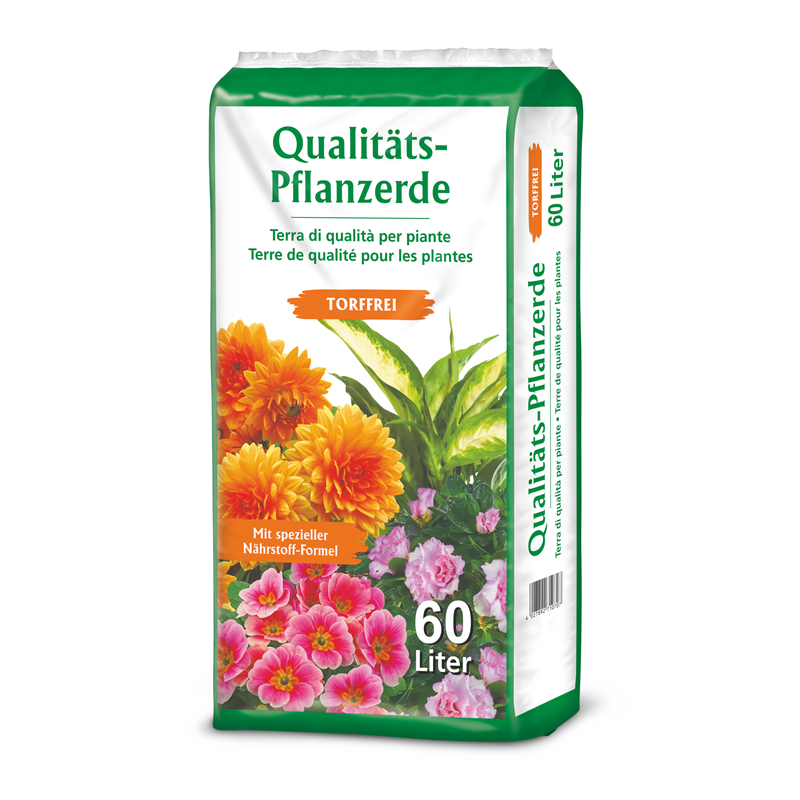QUALITÄTS Pflanzerde torffrei 60 l