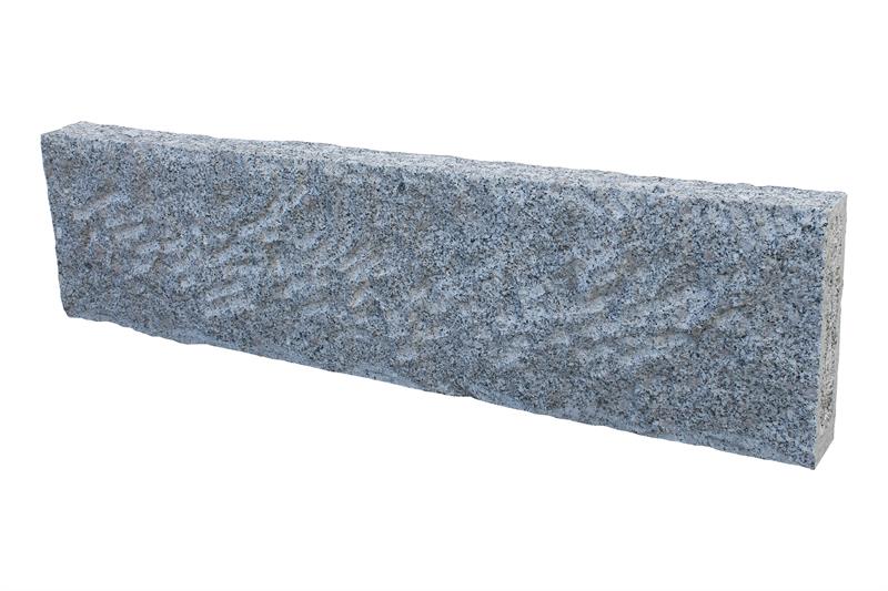 Granit Leistenstein - 100-115x8x25 cm, gestockt Granit Leistenstein - 100-115x8x25 cm, gestockt
