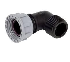 Verteiler Swivel Fitting, Winkel-Verteiler 1z IG x 1z AG