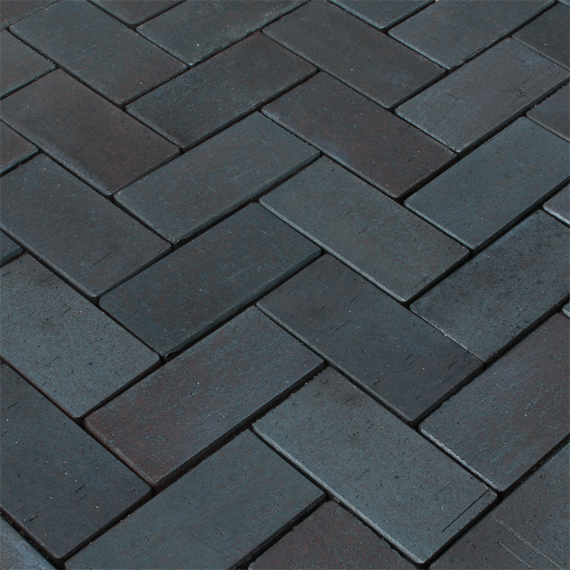 Pflasterklinker, Dresden, anthrazitbraun nuanciert, 200x100x52 mm Pflasterklinker, Dresden, anthrazitbraun nuanciert, 200x100x52 mm