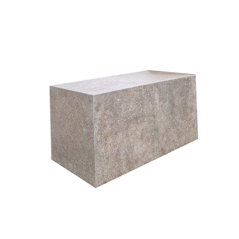 Sitzbank aus Keramik – Tegel Nocciola 90×45×45 cm