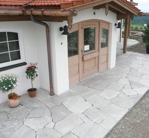 Quarzit Hellas Polygonal Terassenplatten, Bruch Extra- Großformat  Quarzit Hellas Polygonal Terassenplatten, Bruch Extra- Großformat