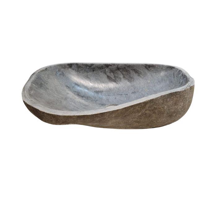 Waschbecken aus Naturstein – Typ „Batu Kali IV“ - Becken 1 Waschbecken aus Naturstein – Typ „Batu Kali IV“ - Becken 1