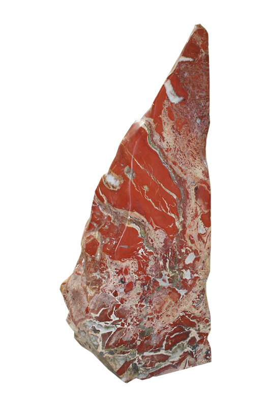 Red Jaspis Monolithen poliert Nr.1 191 kg