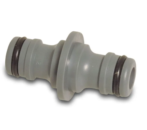 Flotide Schlauchkupplung PVC-U Klickstecker Grau