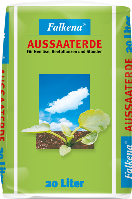Falkena© Aussaaterde – Spezialerde für Aussaat & Jungpflanzen – 20 L/45 L Falkena© Aussaaterde – Spezialerde für Aussaat & Jungpflanzen – 20 L/45 L