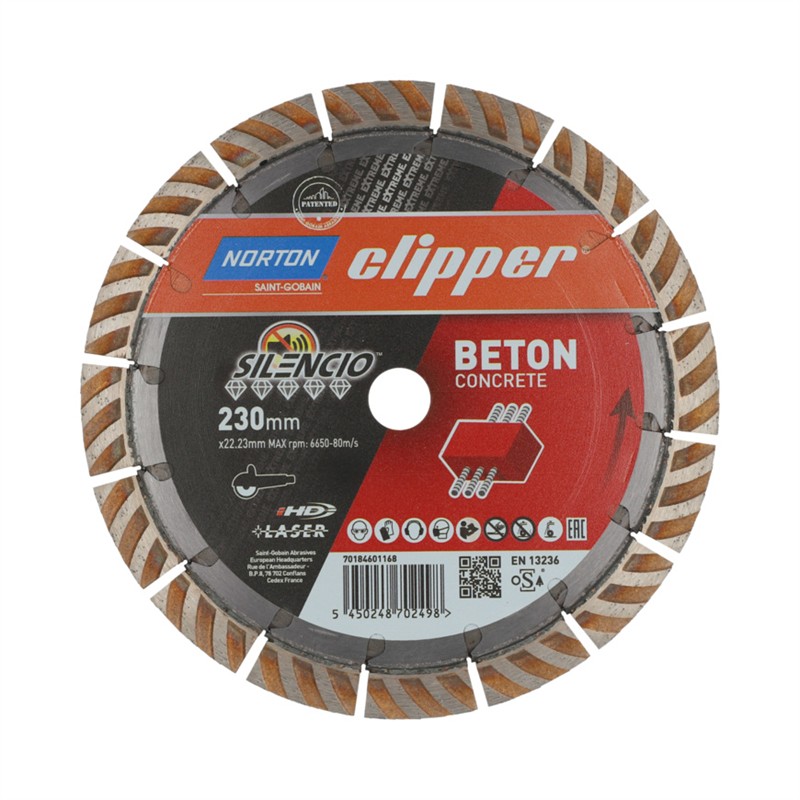 Norton Clipper Extreme Beton Silencio 230 x 22,23 mm
