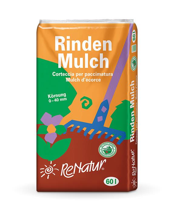 RE NATUR - Rindenmulch 70ltr 0-40 mm