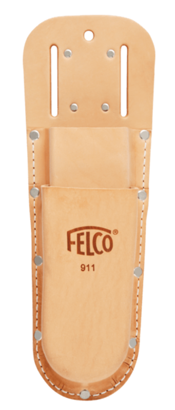 Felco F911 Übereinanderliegendes Doppeletui aus Leder