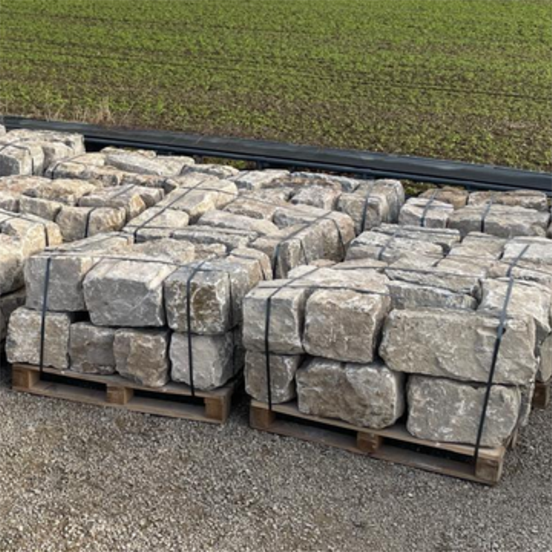 Muschelkalk Mauersteine EDELGEPRESST Muschelkalk Mauersteine EDELGEPRESST