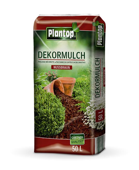 PLANTOP Dekor-Mulch 50ltr *braun*