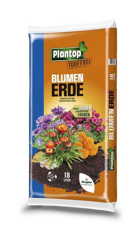 PLANTOP TORFFREI Blumenerde 18l