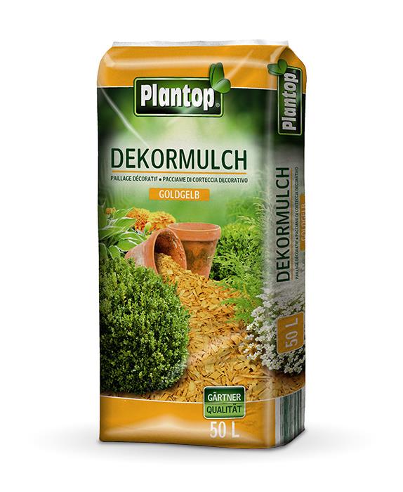 PLANTOP Dekor Mulch 50ltr *gelb* 