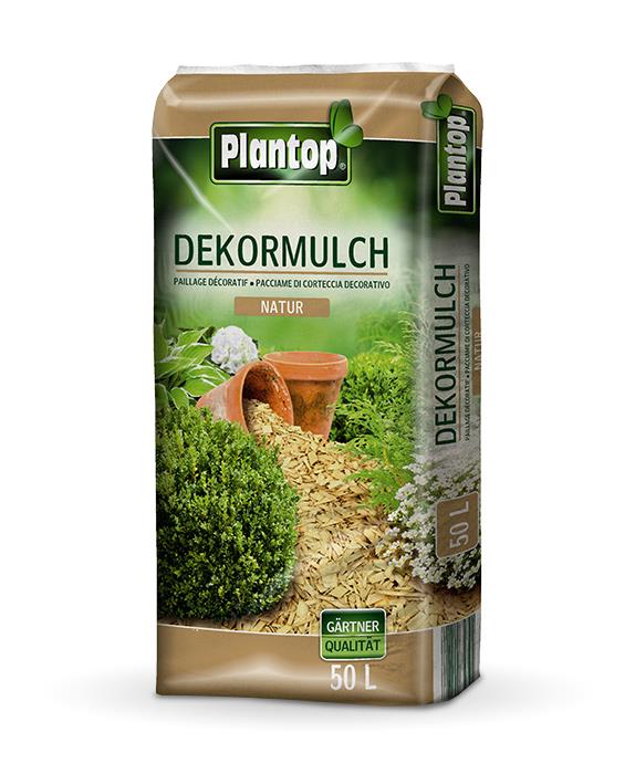 PLANTOP Dekor-Mulch 50ltr *natur*