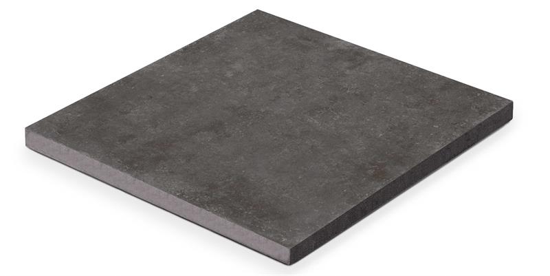 Keramikplatte Pietra Black 90x90x3 cm rectified