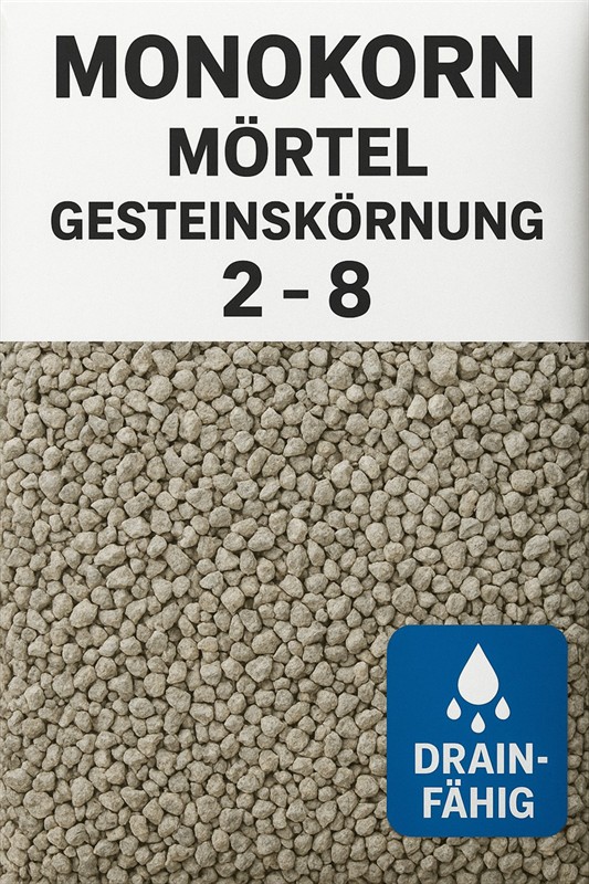 Beton to go Monokorn 2 - 8 MIT VERZÖGERER CEM II / B-M (S-LL) 42,5 N