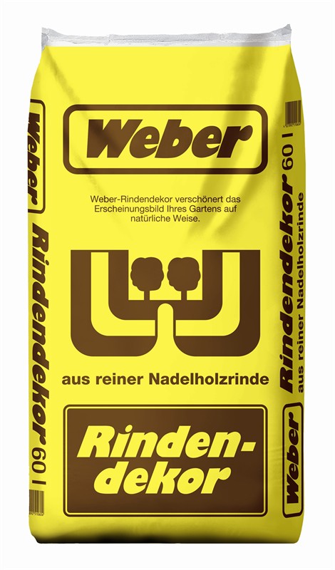 WEBER Rindenmulch 60ltr 0-40 mm