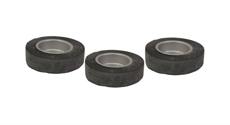 Kerzenständer aus Schiefer, anthrazit, 3 Stück Set