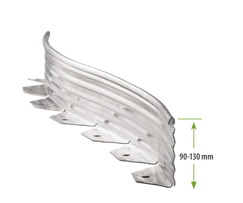 3000-Z L-Profil (Winkelprofil) PRO Curve -Länge 2400mm, Kantung 90/60mm