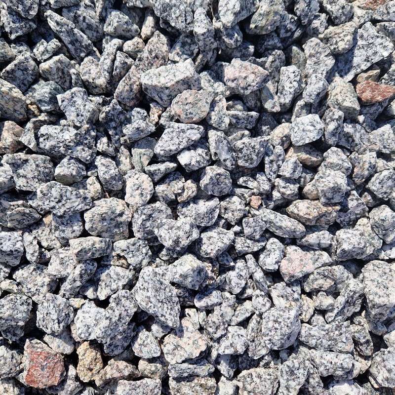 Ziersplitt Odenwald Granit – ungewaschen – ca. 16–32 mm in Big Bag inkl. Befüllung