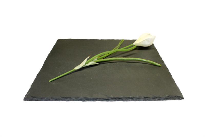 4 STÜCK SET Schiefer Servierplatte 25x25 cm 4 STÜCK SET Schiefer Servierplatte 25x25 cm