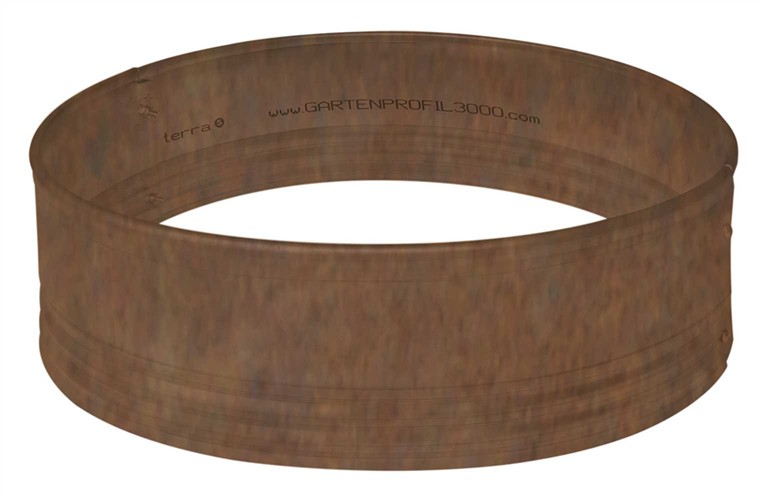 3000-CT Halbrundprofil PRO, CORTENSTAHL 1150 mm